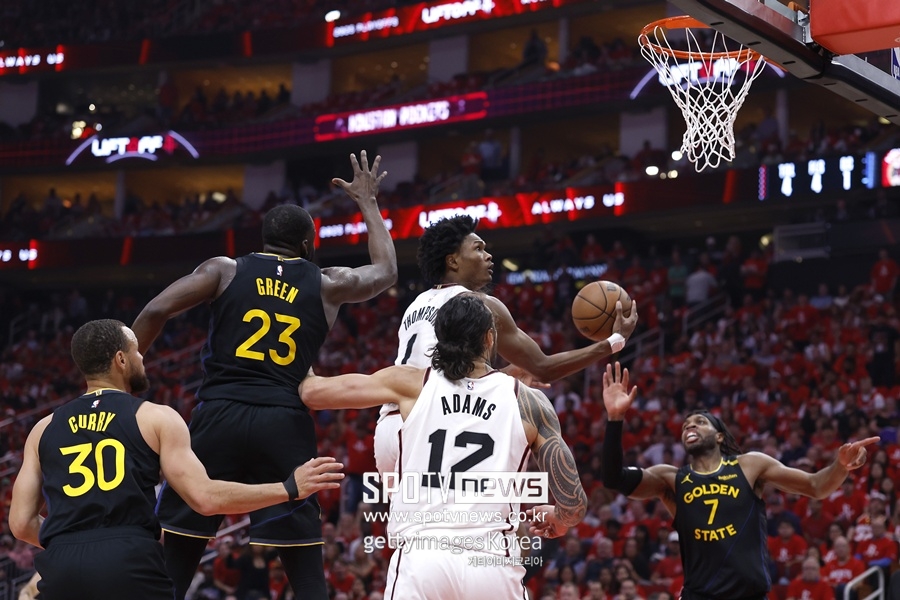 골든스테이트 vs 휴스턴 7차전: NBA 플레이오프 명승부의 모든 것 1 엄청난 운동능력을 선보이는 아멘 톰슨