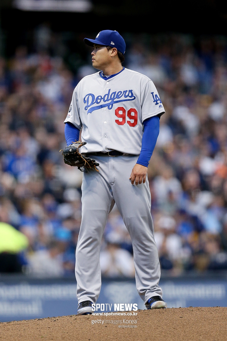 선두 다저스의 여유, 류현진에 하루 휴식 더 안겼다 < 해외야구 < 기사본문 - SPOTV NEWS