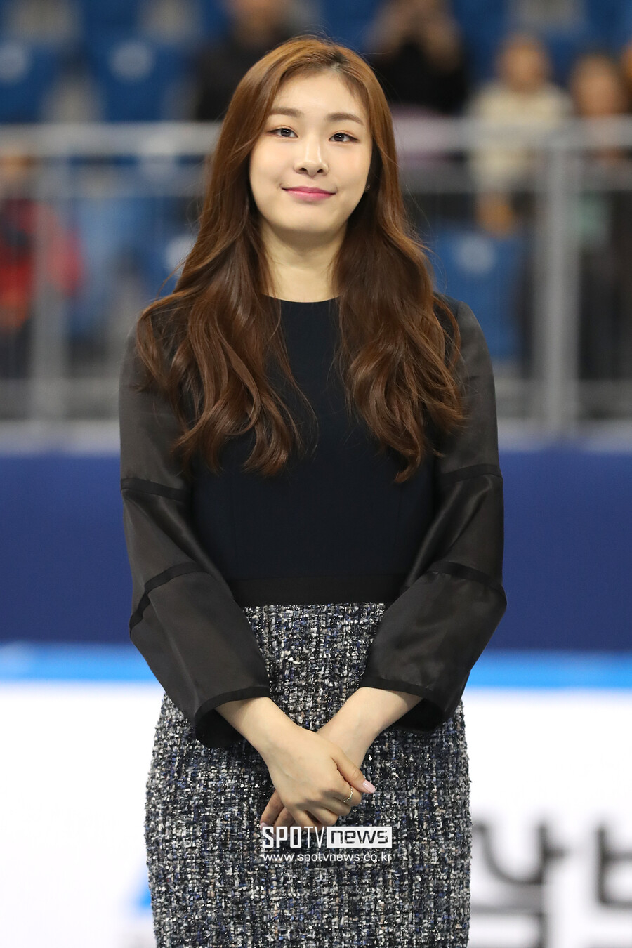 ▲ 여전히 후배들을 살뜰하게 챙기는 '피겨 여왕' 김연아 ⓒ곽혜미 기자