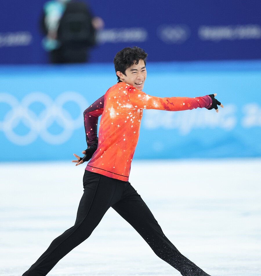 ▲ 2022베이징동계 올림픽 피겨 스케이팅 남자 싱글에서 우승한 네이선 첸 ⓒ연합뉴스