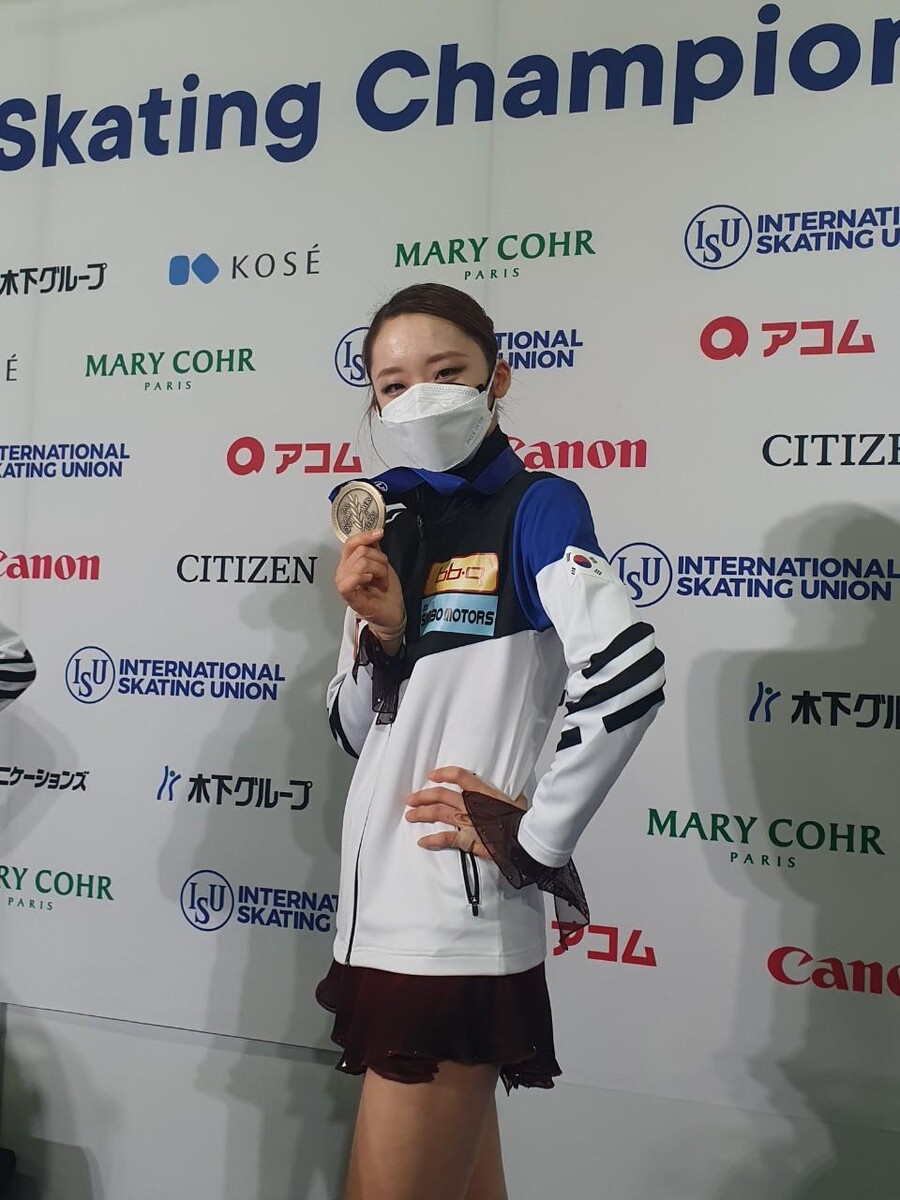 ▲ 지난달 4대륙선수권대회에서 동메달을 차지했던 김예림 ⓒ올댓스포츠