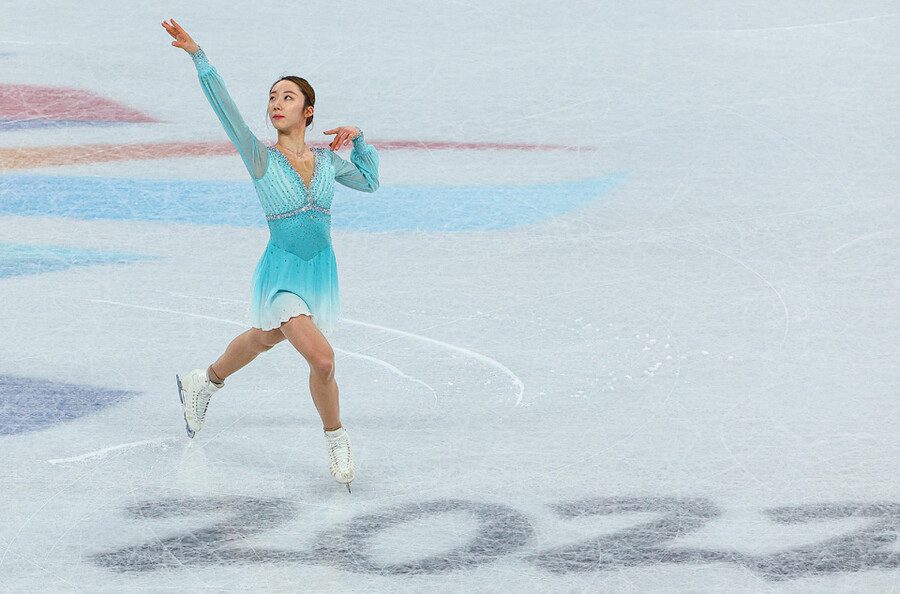 ▲ 2022베이징동계올림픽 피겨 스케이팅 여자 싱글 쇼트프로그램에 출전한 김예림 ⓒ연합뉴스