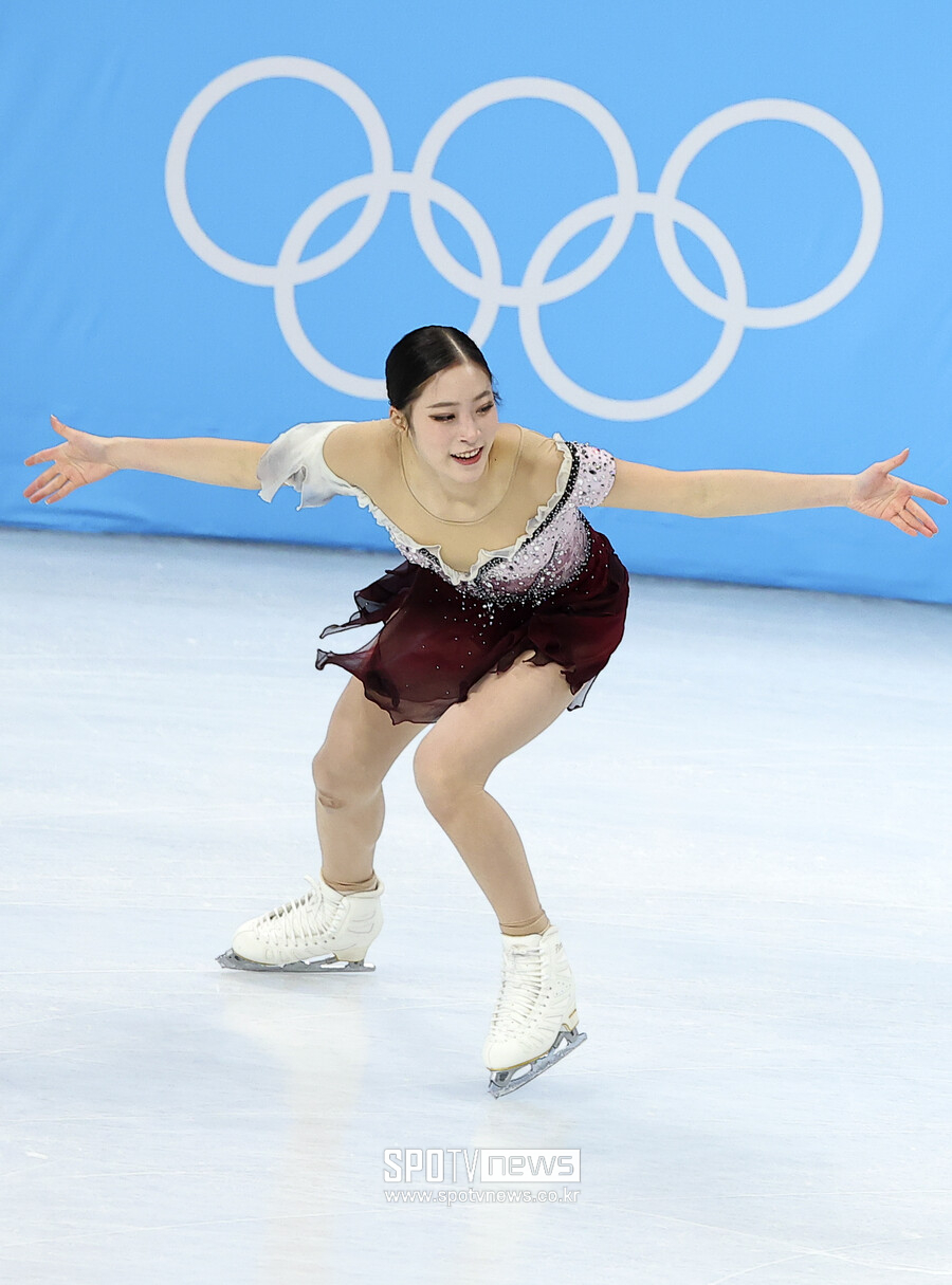 ▲ 유영이 2022 베이징동계올림픽 피겨스케팅에서 김연아 은퇴 이후 가장 좋은 6위를 차지했다. ⓒ연합뉴스