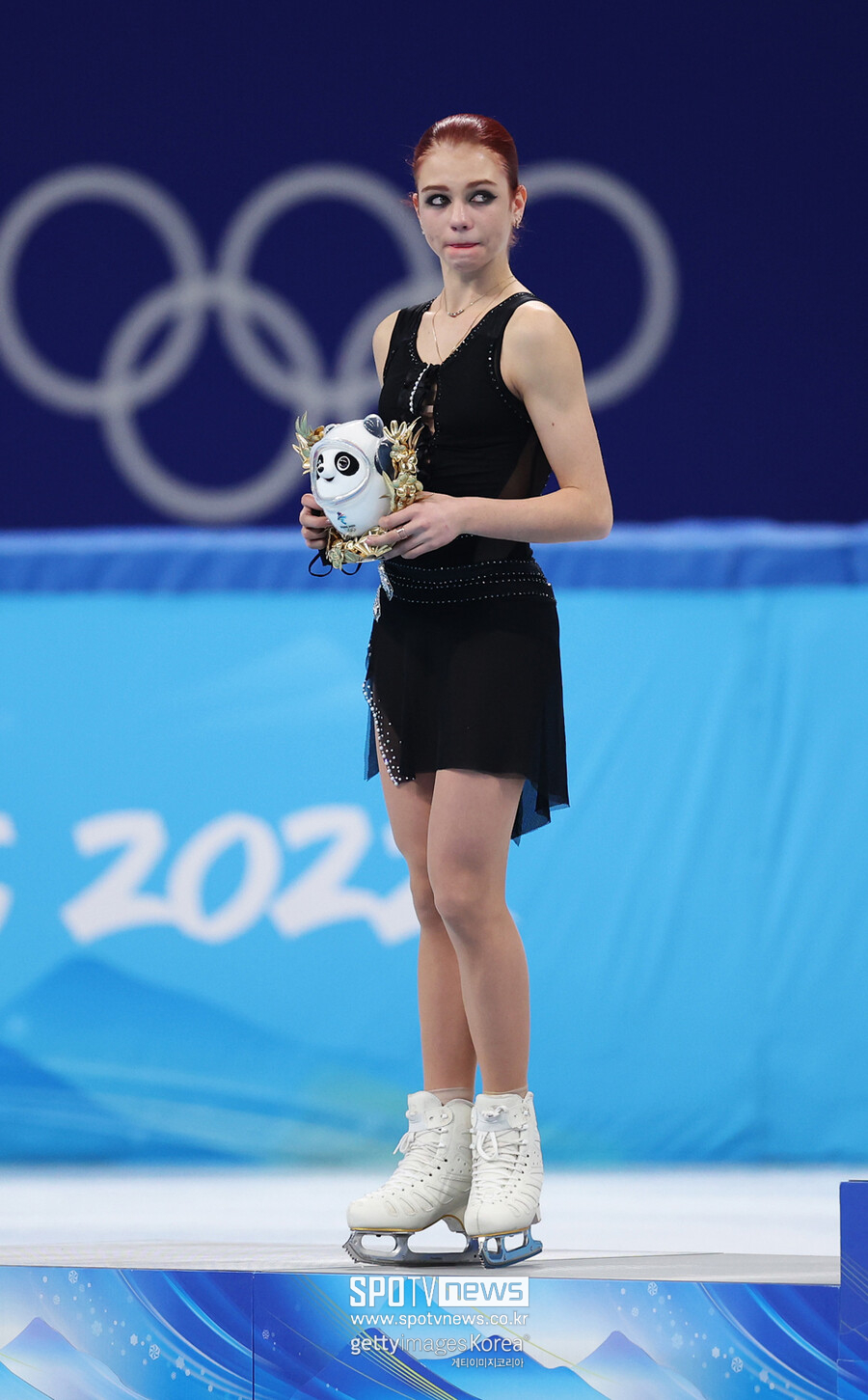 ▲ 2022베이징동계올림픽 피겨 스케이팅 여자 싱글에서 은메달을 획득한 알렉산드라 트루소바