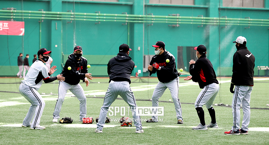 ▲ LG 야수조 ⓒ곽혜미 기자