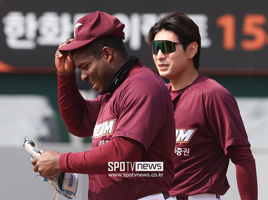 ▲ 푸이그 이정후 ⓒ곽혜미 기자