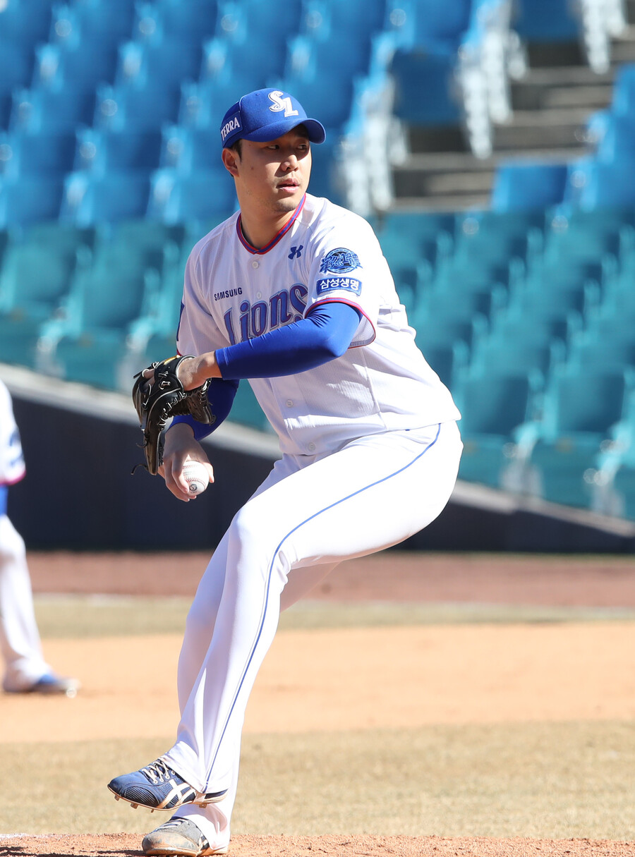 ▲ 큰 기대만큼 큰 실망도 안겼던 최충연은 복귀를 향해 조심스러운 발걸음을 내딛었다 ⓒ삼성라이온즈