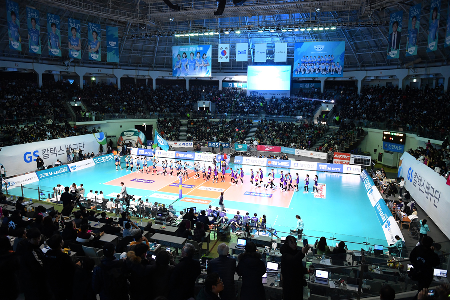 ▲ 장충체육관. ⓒKOVO