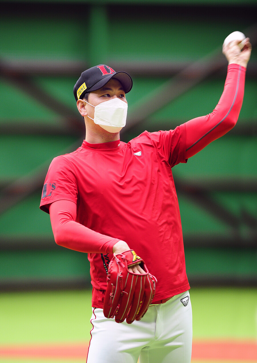 ▲ MLB FA시장에서는 이미 떠난 선수가 된 김광현 ⓒSSG랜더스