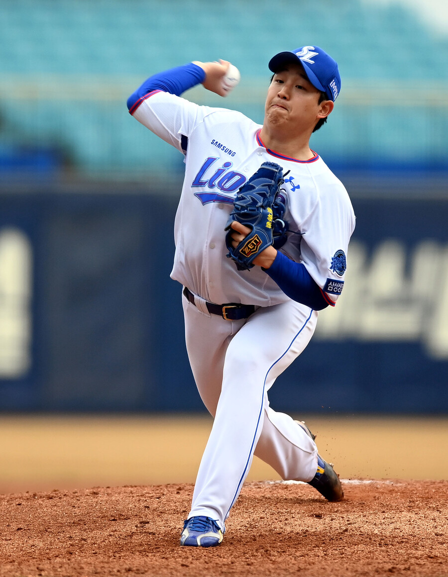 ▲ 양창섭. ⓒ 삼성 라이온즈