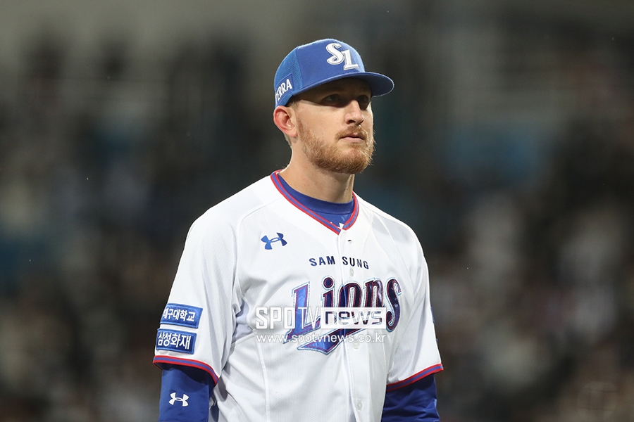 ▲ 16일 뉴욕 메츠와 마이너리그 계약한 마이크 몽고메리 ⓒ대구, 곽혜미 기자