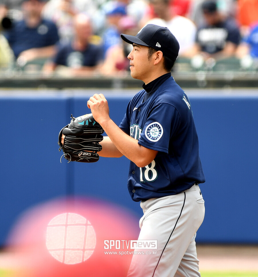 ▲ 토론토는 기쿠치 유세이(사진)를 제2의 로비 레이로 만들 수 있을까 ⓒ조미예 특파원