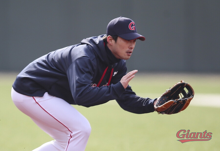 ▲ 롯데 유격수 이학주.