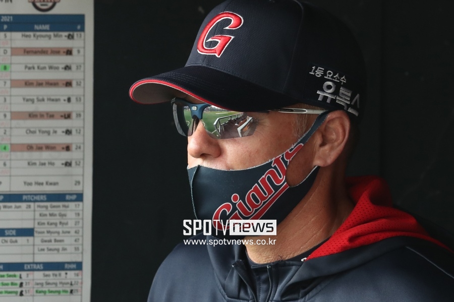 ▲ 롯데 래리 서튼 감독. ⓒ 곽혜미 기자