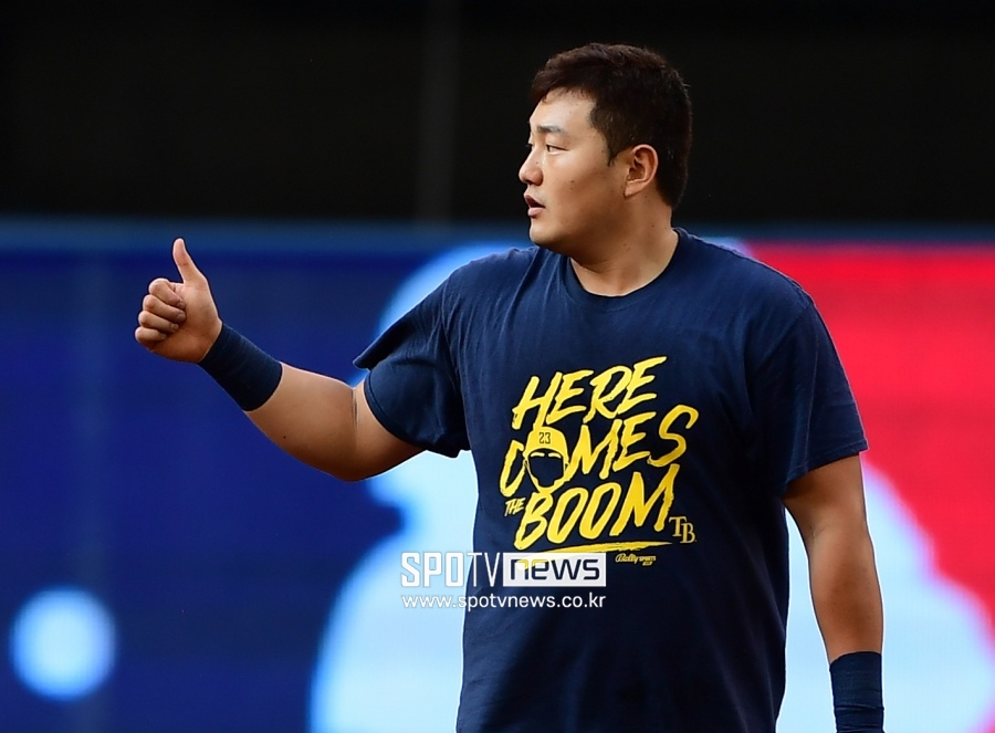 ▲ 탬파베이 레이스 최지만 ⓒ 조미예 특파원