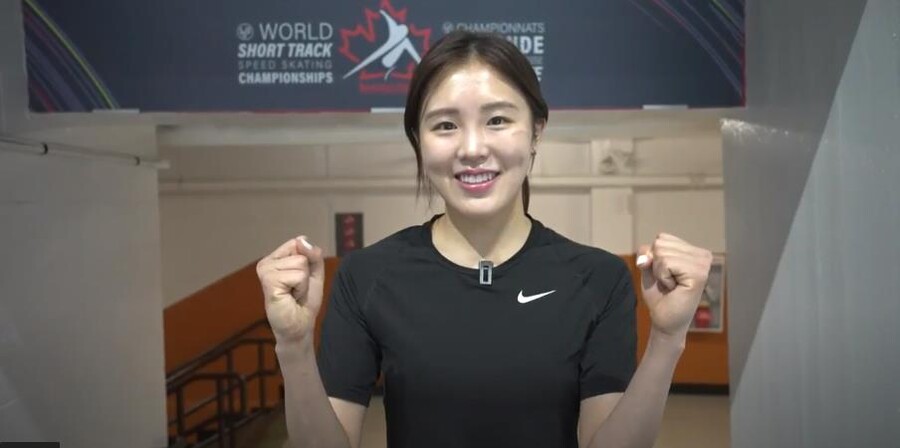 ▲ 김아랑 ⓒ대한빙상경기연맹