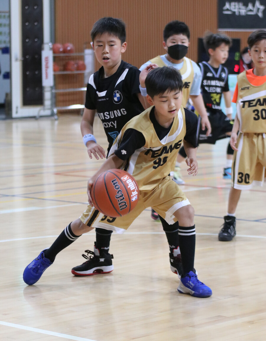 ▲ 강원도 홍천에서 유소년 농구대회가 열렸다. ⓒKMOIS컵