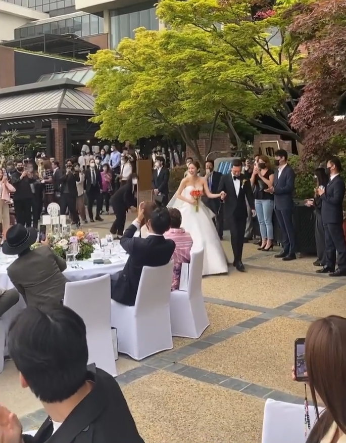 ▲ 손담비 이규혁 결혼식. 출처|김우리 인스타그램 캡처