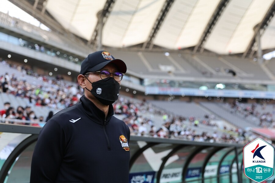 ▲ FC서울의 안익수 감독 ⓒ한국프로축구연맹