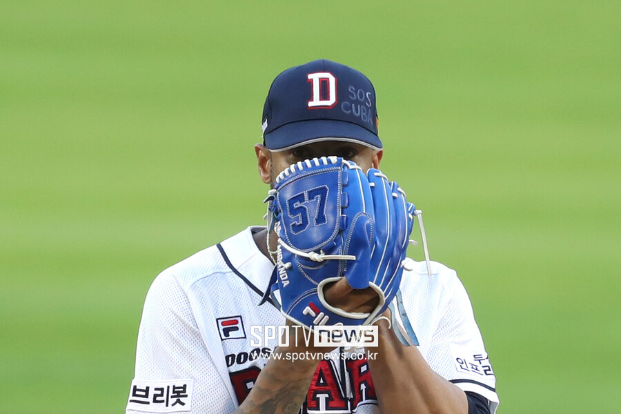 ▲두산 베어스 아리엘 미란다. ⓒ스포티비뉴스DB