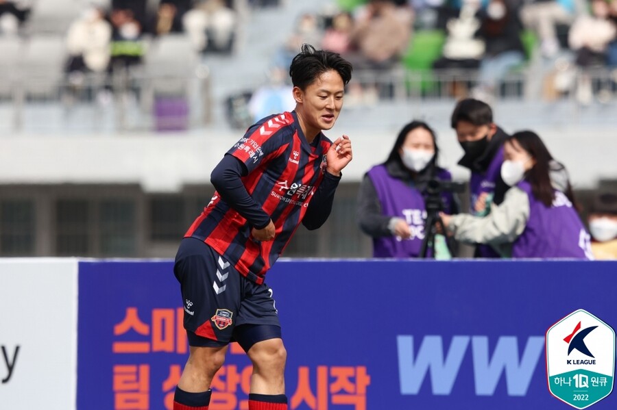 ▲ 이승우(수원FC) ⓒ한국프로축구연맹