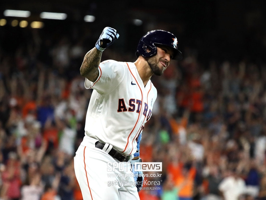 ▲ 끝내기 안타를 친 휴스턴 애스트로스 JJ 마티제빅.