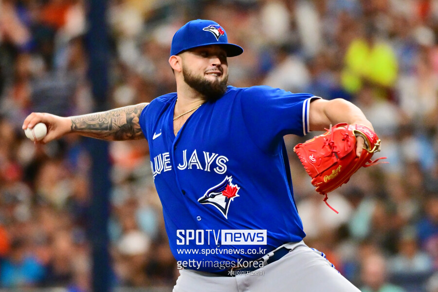 ▲ 토론토 블루제이스 알렉 마노아.