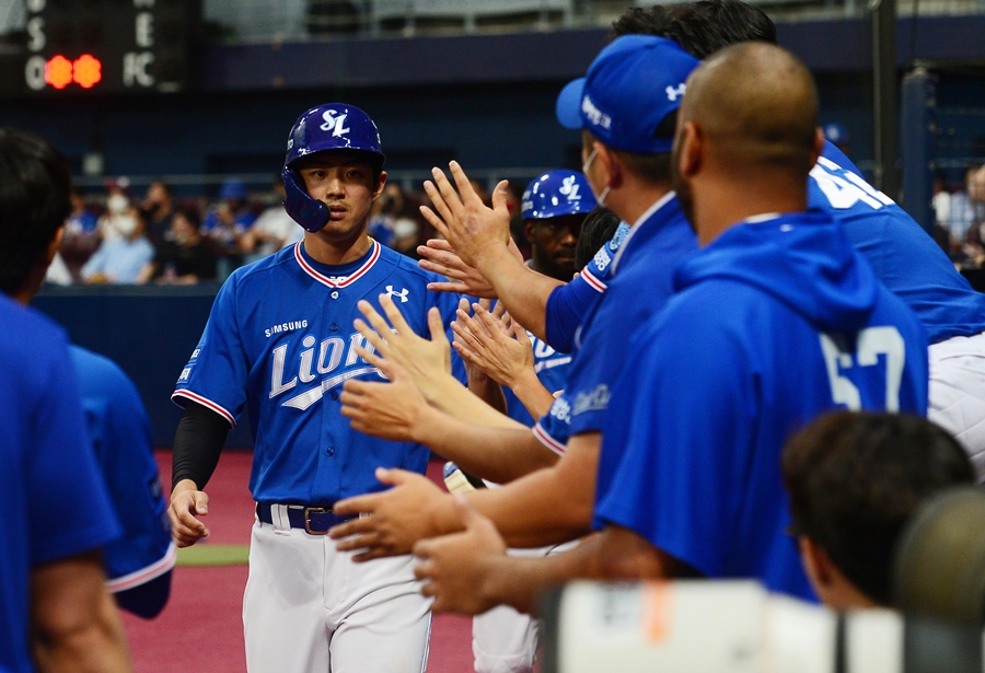 ▲ 삼성 라이온즈 선수단. ⓒ삼성 라이온즈
