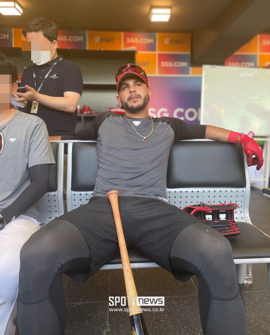 ▲ SSG 후안 라가레스. ⓒ 신원철 기자