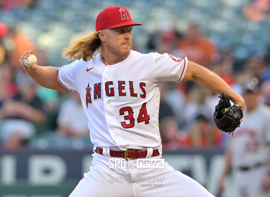▲LA 에인절스 노아 신더가드.