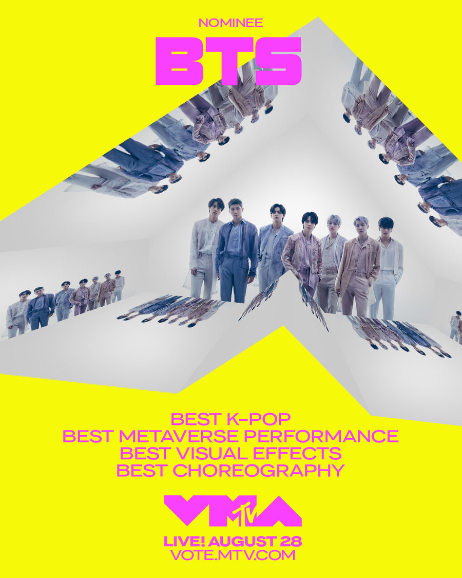 ▲ 방탄소년단. 제공|  2022 MTV Video Music Awards