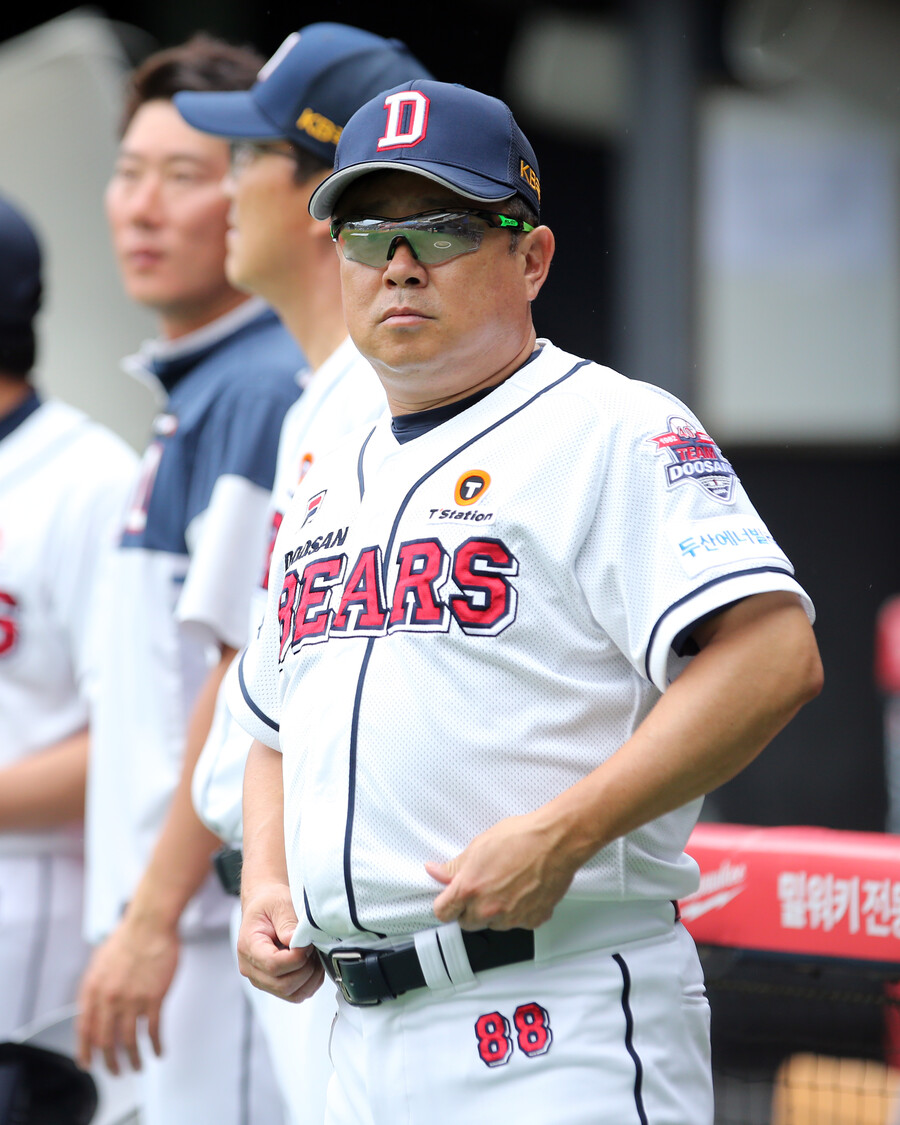 ▲ 김태형 두산 베어스 감독 ⓒ 두산 베어스