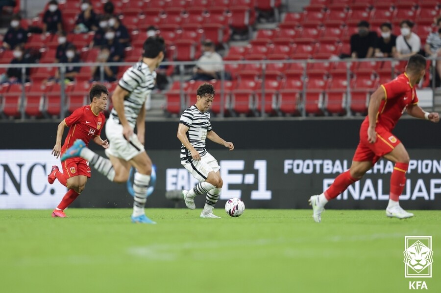 ▲ 고영준(포항스틸러스)도 도움을 기록하며 깊은 인상을 남겼다. ⓒ대한축구협회