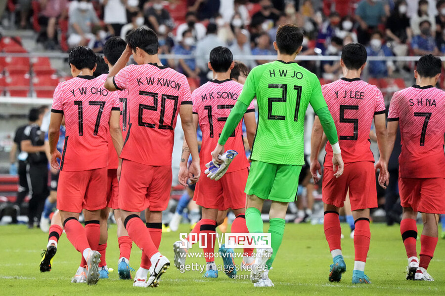 ▲ 대한민국 대표팀에 일본에 0-3으로 완패했다.