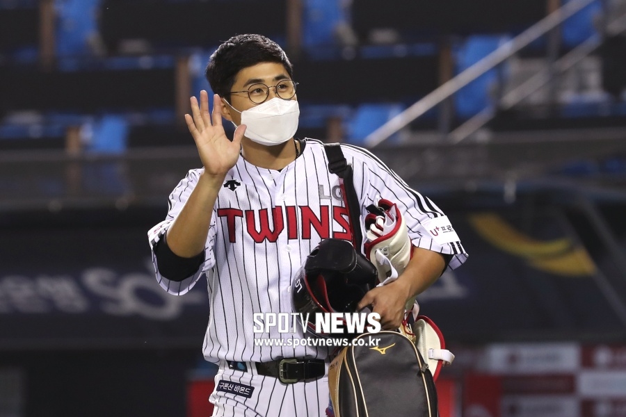 ▲ LG 채은성. ⓒ곽혜미 기자