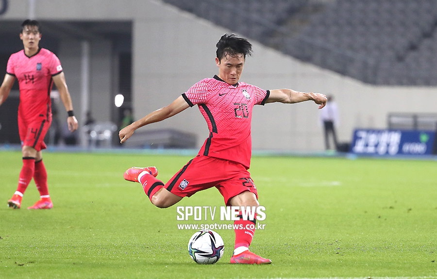 ▲A대표팀도 오가는 중인 엄원상 ⓒ곽혜미 기자