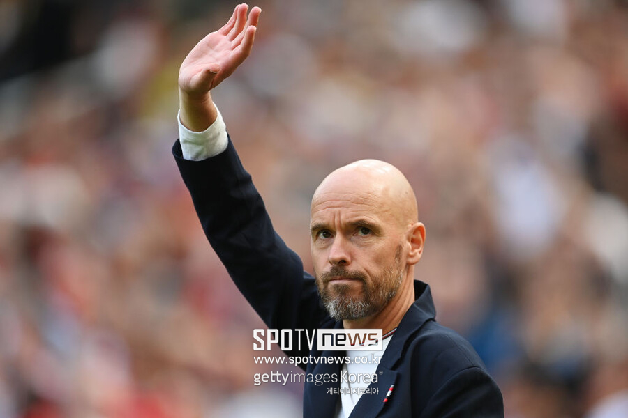 ▲ 맨유 홈 팬들 앞에서 첫 공식 경기를 치르는 에릭 텐 하흐 감독.