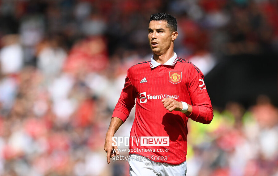 ▲ 브라이튼전 교체 투입된 크리스티아누 호날두.