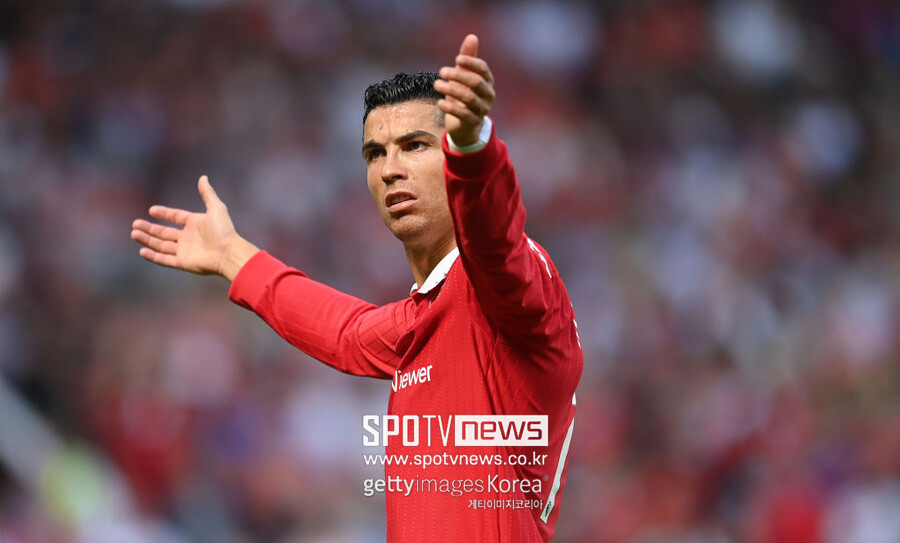 ▲ 크리스티아누 호날두(맨체스터 유나이티드)