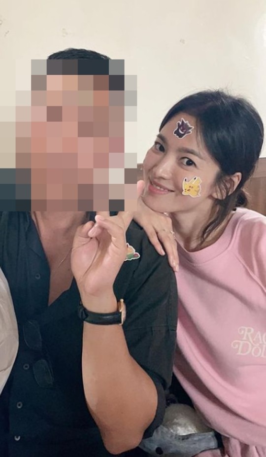 ▲ 송혜교. 출처| 헤어스타일리스트 인스타그램