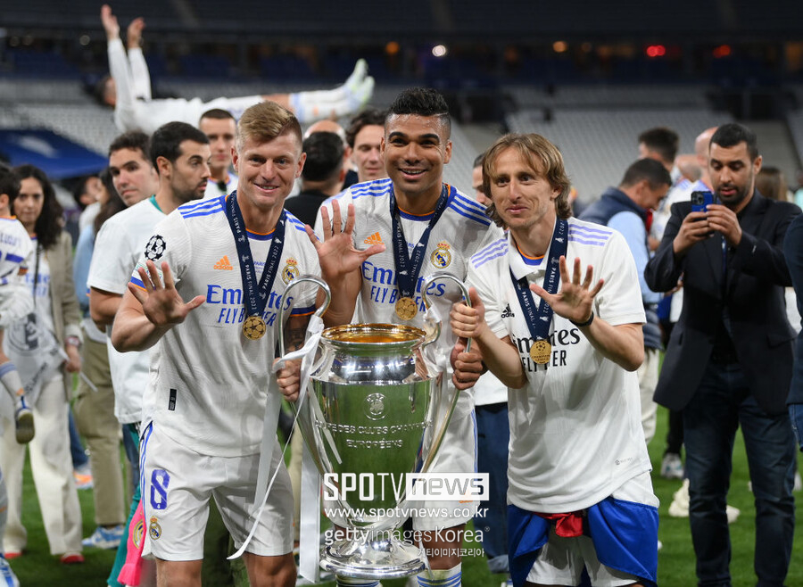 ▲ 카세미루의 이적으로 유럽을 호령했던 '크카모' 라인은 해체됐다.