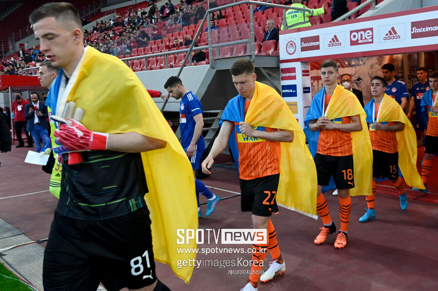 ▲ 샤흐타르는 우크라이나 국민들의 희망을 업고 뛴다.