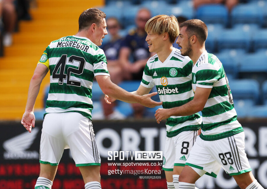 ▲ 셀틱의 주포 후루하시 쿄고가 UCL에서도 두각을 드러낼 수 있을까.