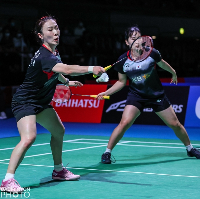 ▲ 김혜정(왼쪽)과 정나은 ⓒ요넥스