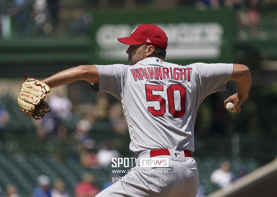 ▲ 41세의 나이에도 건재한 기량을 과시하고 있는 애덤 웨인라이트