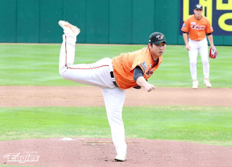 ▲한화 이글스 김민우. ⓒ한화 이글스