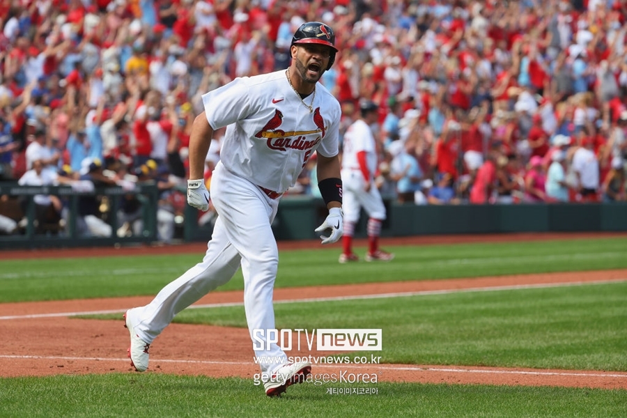 ▲ 세인트루이스 카디널스 내야수 알버트 푸홀스.