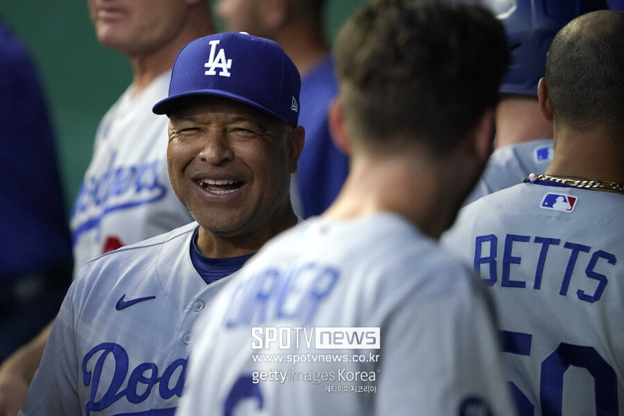 ▲ LA 다저스 데이브 로버츠 감독.