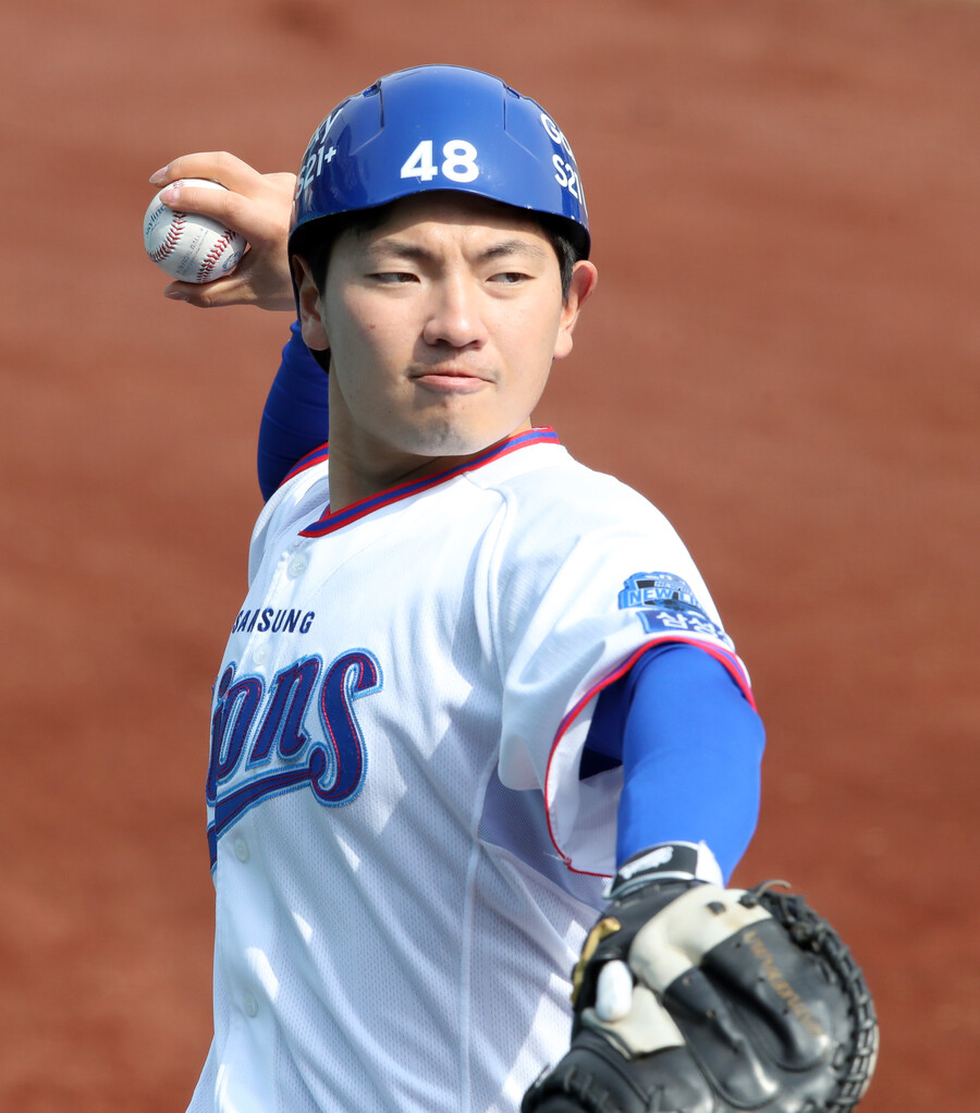 ▲ NC 다이노스로 향하는 권정웅 ⓒ 삼성 라이온즈