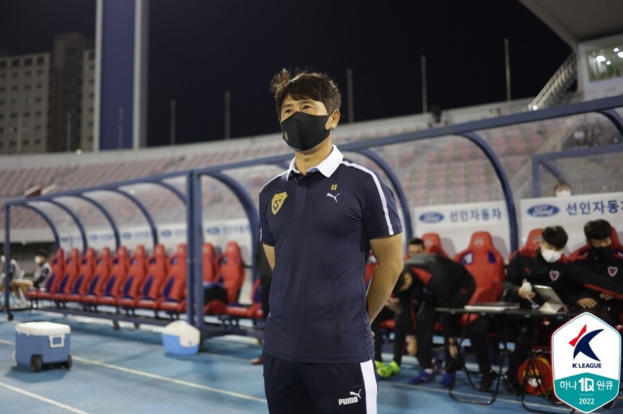 ▲ 김기동 포항 스틸러스 감독. ⓒ한국프로축구연맹